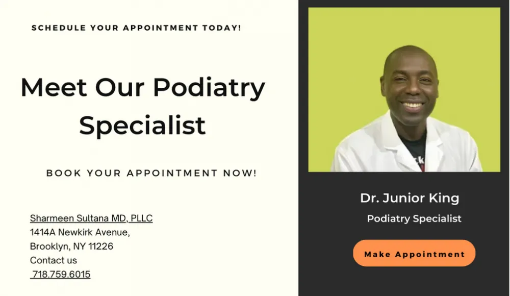 Urgent Same Day Podiatry Appointment Online in USA